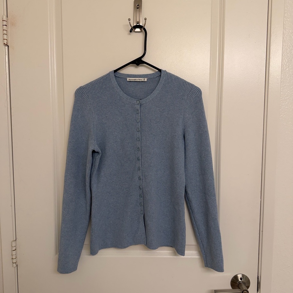 Abercrombie Slim Ribbed Cardigan